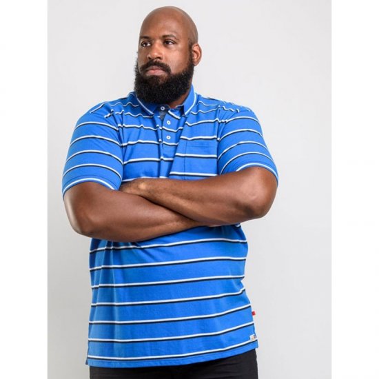 D555 Holmes Polo Blue - Polo krekli - Polo krekli - 2XL-8XL
