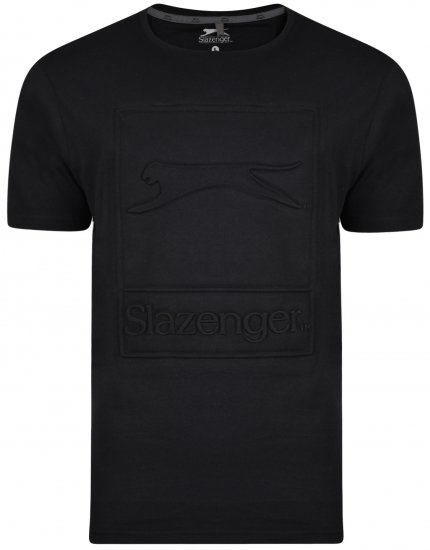 Slazenger Kurtis T-shirt Black - T-krekli - T-krekli - 2XL-14XL