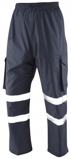 Leo Appledore Cargo Rain pants Navy - Darba apģērbs - Darba apģērbs - 3XL-10XL