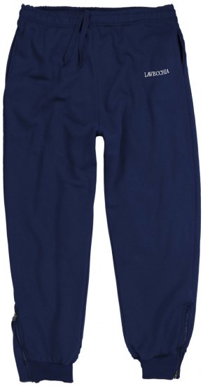 Lavecchia 2018 Sweatpants with Zippered Cuff Navy - Sporta bikses un šorti - Sporta bikses un Sporta šorti - 2XL-12XL