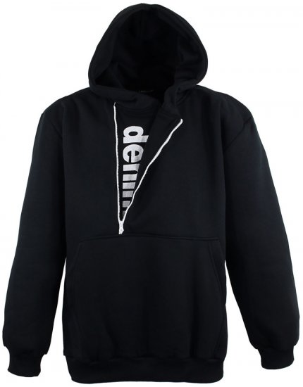 Lavecchia 214 Half-zip Hoodie Black - Džemperi un džemperi ar kapuci - Džemperi - 2XL-14XL