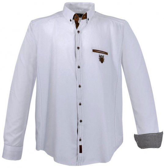 Lavecchia 1980 Long sleeve Shirt Snow White - Krekli - Krekli - 2XL-8XL
