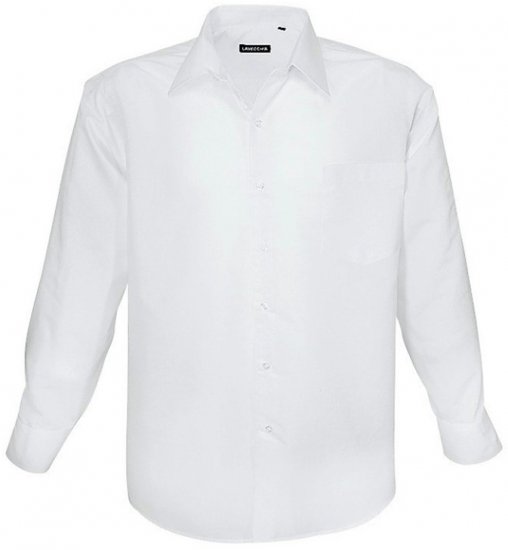 Lavecchia Classic Long Sleeve Shirt White - Krekli - Krekli - 2XL-8XL