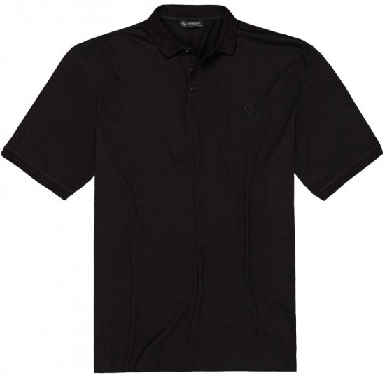 Lavecchia 1000 Pique Polo Black - Polo krekli - Polo krekli - 2XL-8XL