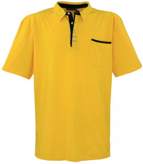 Lavecchia 1701 Jersey Poloshirt Yellow - Polo krekli - Polo krekli - 2XL-8XL