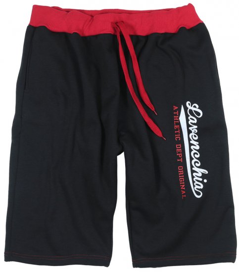 Lavecchia 2017 Sweatshorts Black/Red - Sporta bikses un šorti - Sporta bikses un Sporta šorti - 2XL-12XL