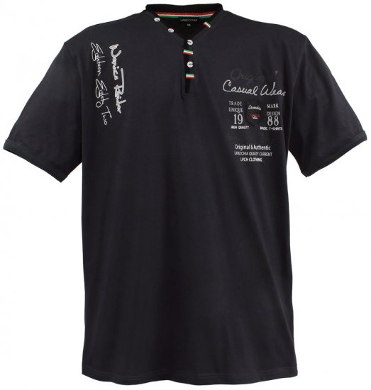 Lavecchia 2042 Printed T-shirt Charcoal - T-krekli - T-krekli - 2XL-14XL