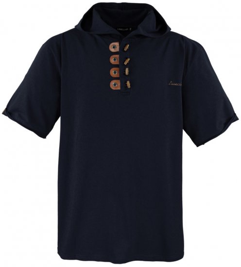 Lavecchia 609 T-shirt with Hoodie Black - T-krekli - T-krekli - 2XL-14XL