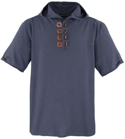 Lavecchia 609 T-shirt with Hoodie Dark Grey - T-krekli - T-krekli - 2XL-14XL