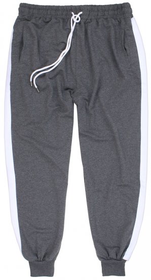 Lavecchia 611 Tracksuit Charcoal - Treniņtērpi - Liela izmēra Treniņtērpi vīriešiem