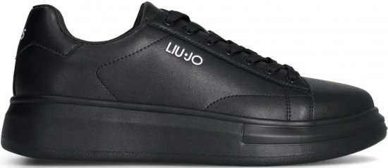 Liu Jo Big 01 Leather Sneakers Black/Black - Vīriešu apavi 40-52 - 