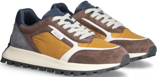 Liu Jo Running 02 Sneakers Brown/Blue/Tan - Vīriešu apavi 40-52 - 