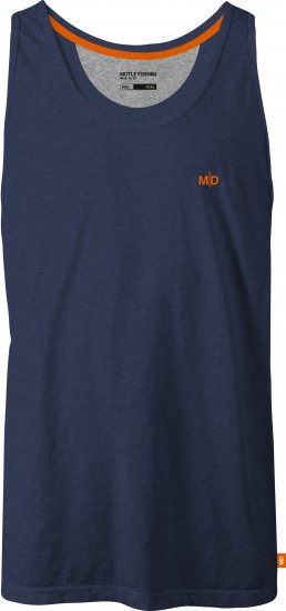 Motley Denim Madrid Tank top Dark Indigo - T-krekli - T-krekli - 2XL-14XL