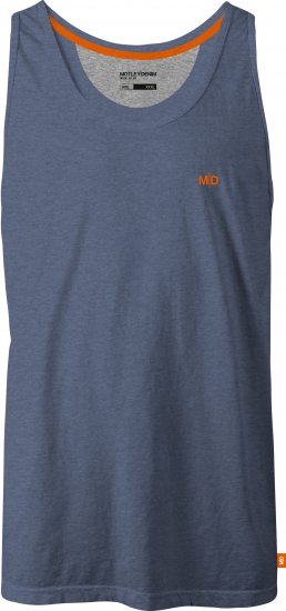 Motley Denim Madrid Tank top Light Indigo - T-krekli - T-krekli - 2XL-14XL