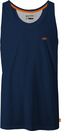 Motley Denim Madrid Tank top Navy - T-krekli - T-krekli - 2XL-14XL