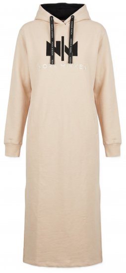 Nora Mikken MARI Maxi Hoodie Dress Light Pink - Džemperi un džemperi ar kapuci - 