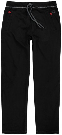 Adamo Markus Sweatpants with draw-cord Black - Sporta bikses un šorti - Sporta bikses un Sporta šorti - 2XL-12XL