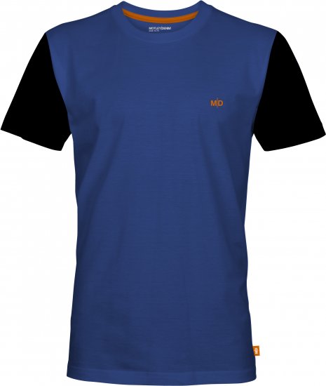 Motley Denim Granada Black Short Sleeved T-Shirt Royal Blue - T-krekli - T-krekli - 2XL-14XL