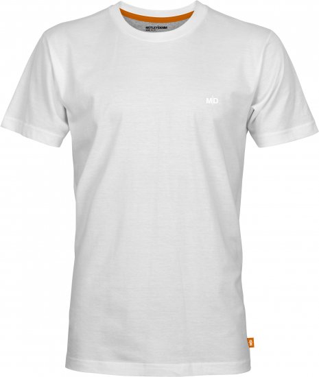 Motley Denim Malaga T-Shirt White - T-krekli - T-krekli - 2XL-14XL