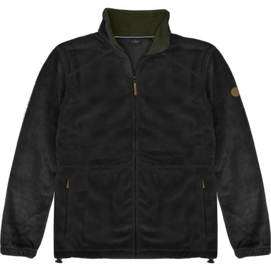 Double Outfitters MFT-7088 Fleece Full-Zip Jacket Black - Jakas & Lietus apģērbs - Jakas - 2XL-12XL