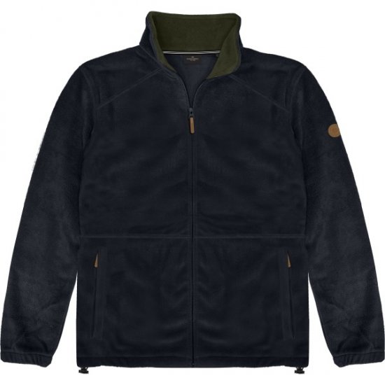 Double Outfitters MFT-7088 Fleece Full-Zip Jacket Navy - Jakas & Lietus apģērbs - Jakas - 2XL-12XL
