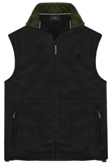 Double Outfitters MFT-7089 Sleeveless Fleece Vest Black - Jakas & Lietus apģērbs - Jakas - 2XL-12XL