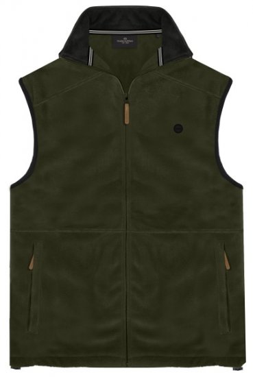 Double Outfitters MFT-7089 Sleeveless Fleece Vest Khaki - Jakas & Lietus apģērbs - Jakas - 2XL-12XL