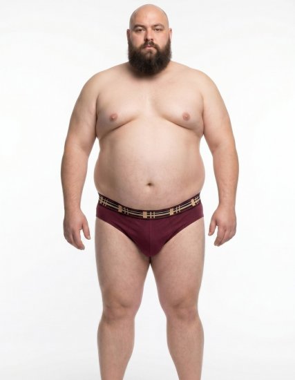 20 Nodi 975 Apakšbikses 3 gab. iepakojums Bordo/Pelēks/Tumši zils - Apakšveļa un peldšorti - Apakšveļa - 2XL-8XL