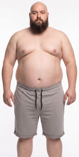 20 Nodi Bora Sporta šorti Pelēks - Sporta bikses un šorti - Sporta bikses un Sporta šorti - 2XL-12XL
