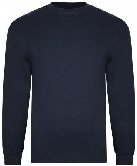 Kam Jeans 502 Džemperis Tumši zils TALL - VĪRIEŠU APĢĒRBS MT-6XLT - Apģērbs gariem vīriešiem
