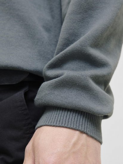 Jack & Jones BASIC Knitted Sweater Grey - Džemperi un džemperi ar kapuci - Džemperi - 2XL-14XL