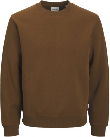 Jack & Jones Bradley Sweatshirt Brown - Džemperi un džemperi ar kapuci - Džemperi - 2XL-14XL