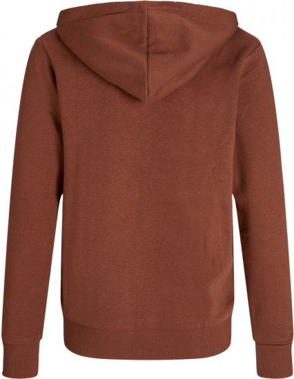 Jack & Jones CALEB Hoodie Red - Džemperi un džemperi ar kapuci - Džemperi - 2XL-14XL