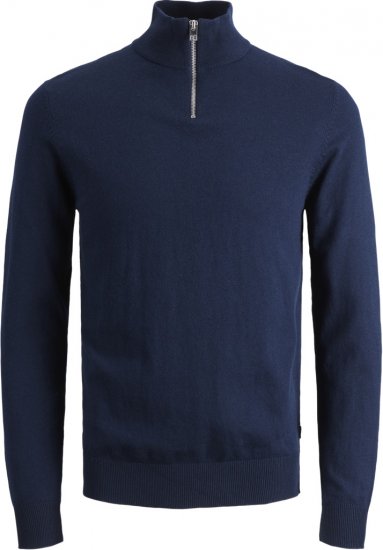 Jack & Jones Emil Knitted Pullover Blue - Džemperi un džemperi ar kapuci - Džemperi - 2XL-14XL