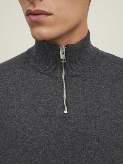 Jack & Jones Emil Knitted Pullover Grey - Džemperi un džemperi ar kapuci - Džemperi - 2XL-14XL