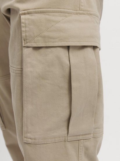 Jack & Jones Jonnie Cuffed Cargo Pants Beige - Džinsi un bikses - Džinsi un Bikses - W40-W70