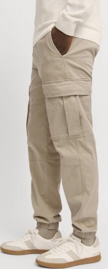 Jack & Jones Jonnie Cuffed Cargo Pants Beige - Džinsi un bikses - Džinsi un Bikses - W40-W70