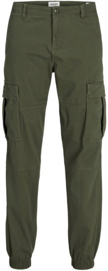 Jack & Jones Jonnie Cuffed Cargo Pants Green - Džinsi un bikses - Džinsi un Bikses - W40-W70