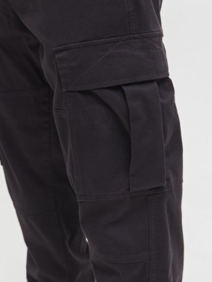 Jack & Jones Jonnie Cuffed Cargo Pants Black - Džinsi un bikses - Džinsi un Bikses - W40-W70