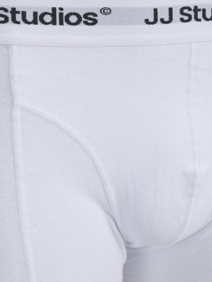 Jack & Jones Soho Solid Trunks 3-pack White/Grey/Black - Apakšveļa un peldšorti - Apakšveļa - 2XL-8XL