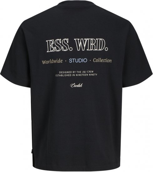 Jack & Jones Urban Edge Studio T-shirt Black - T-krekli - T-krekli - 2XL-14XL