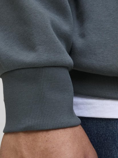 Jack & Jones 2 COL LOGO Hoodie Grey - Džemperi un džemperi ar kapuci - Džemperi - 2XL-14XL