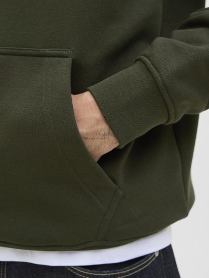 Jack & Jones Soho Hoodie Green - Džemperi un džemperi ar kapuci - Džemperi - 2XL-14XL