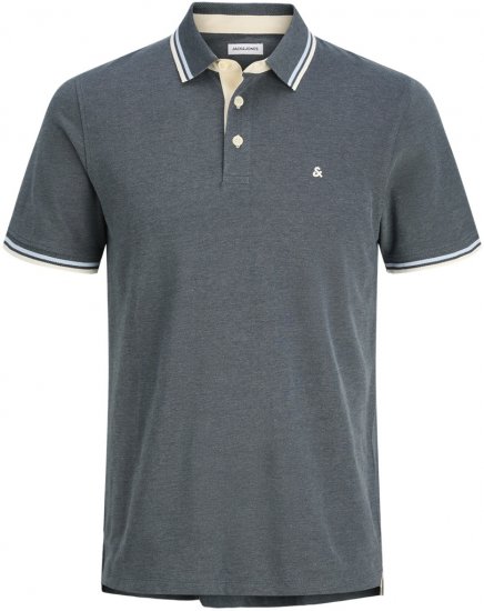 Jack & Jones Paulos Polo Short Sleeve Stormy Weather - Polo krekli - Polo krekli - 2XL-8XL