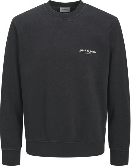 Jack & Jones Dover Sweatshirt Black - Džemperi un džemperi ar kapuci - Džemperi - 2XL-14XL