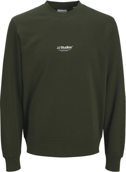 Jack & Jones Soho Sweatshirt Green - Džemperi un džemperi ar kapuci - Džemperi - 2XL-14XL