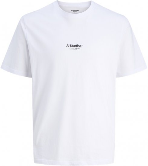 Jack & Jones Soho T-Shirt White - T-krekli - T-krekli - 2XL-14XL