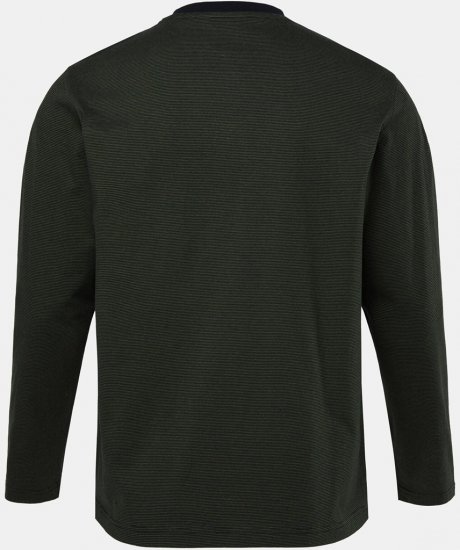 JP1880 Pyjamas Two-piece Striped Dark Green - Apakšveļa un peldšorti - Apakšveļa - 2XL-8XL