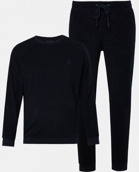 JP1880 Pyjamas Two-piece Belly Fit Dark Navy - Apakšveļa un peldšorti - Apakšveļa - 2XL-8XL