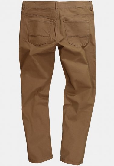 JP1880 Twill Trousers Belly Fit 5-Pocket Brown - Džinsi un bikses - Džinsi un Bikses - W40-W70